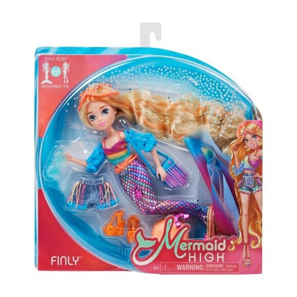 NWT Mermaid High Finly Doll with Removable Tail, Clothes & Accessories   ***Item - Picture 2 of 9